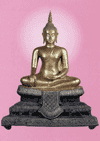 Будда (на розовом фоне)